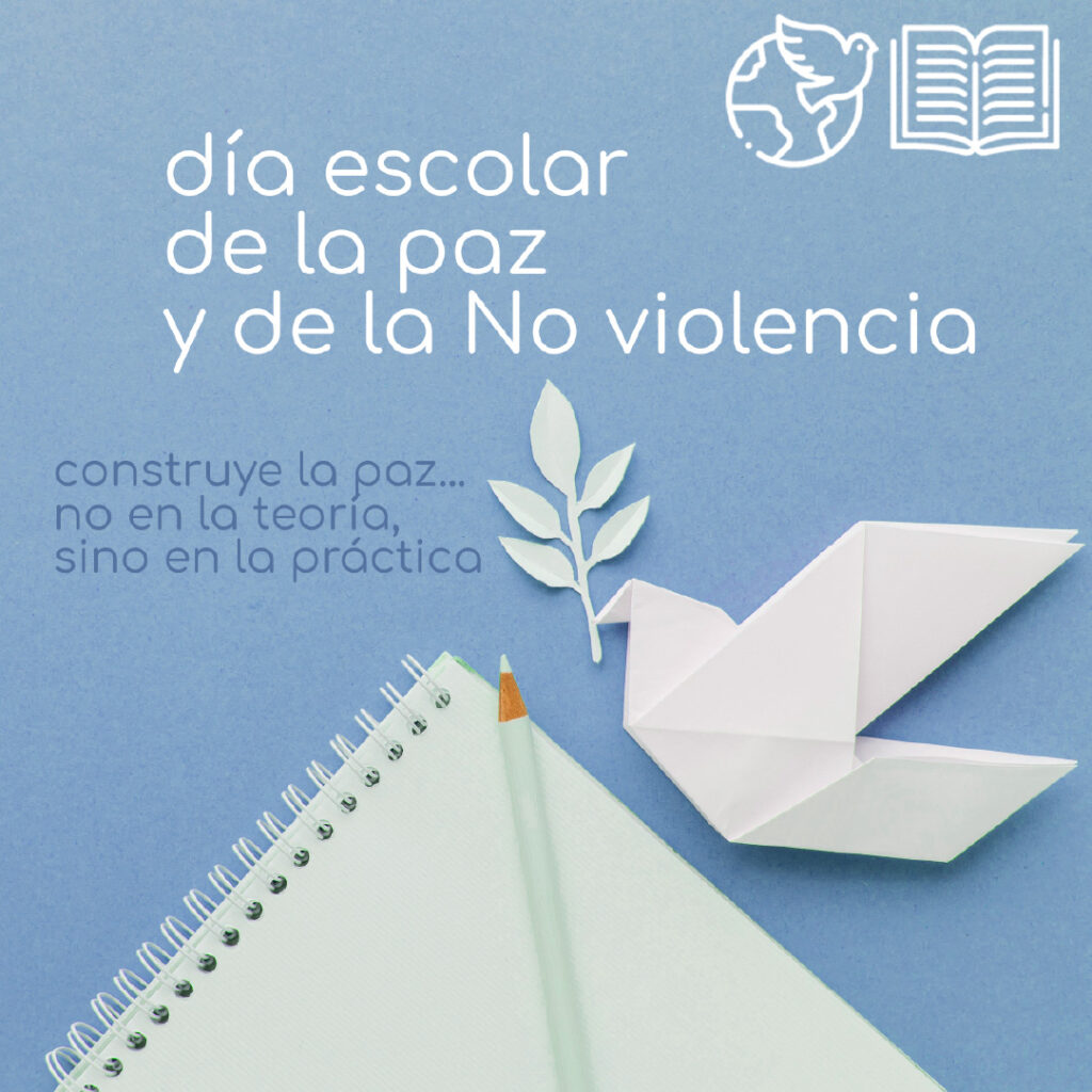Día escolar de la Paz y de la No Violencia - Claretianas Europa