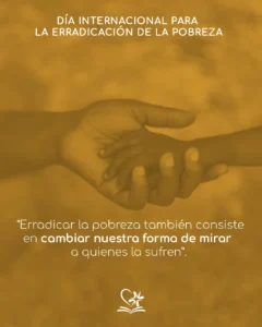 DIA INTERNACIONAL ERRADICACION POBREZA korima Claretianas Europa