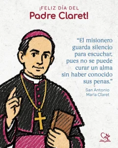 FELIZ DIA PADRE CLARET 2026 Misioneras Claretianas Europa
